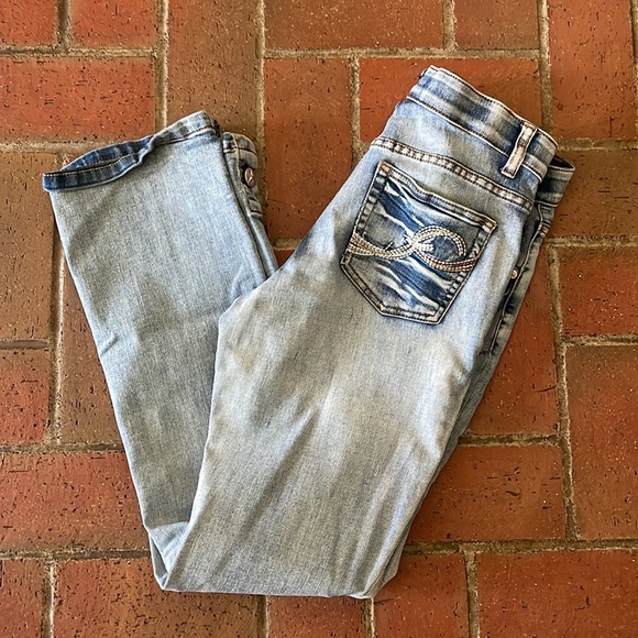 Rod’s True Western Blue Jeans 7/8x32 - Picture 1 of 5